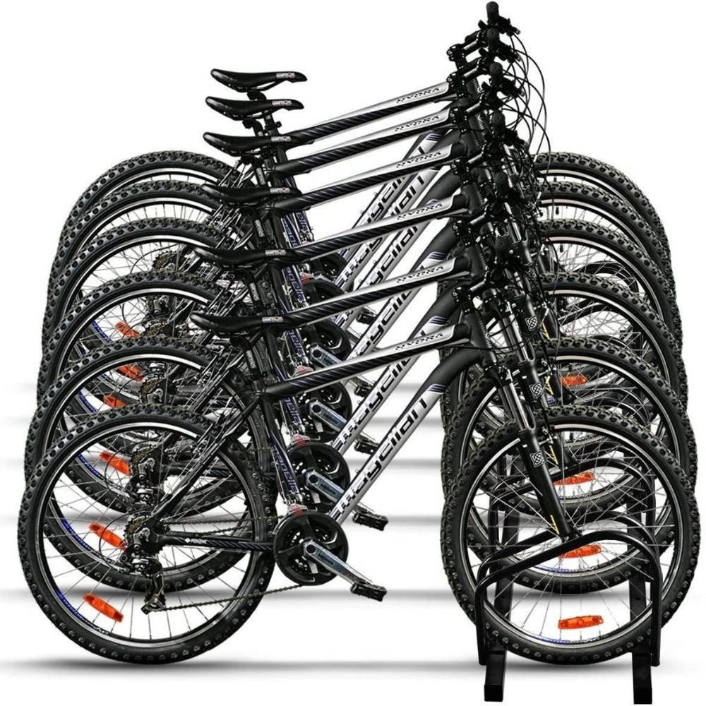 Bike Floor Parking Rack, 3 Bike: image 5