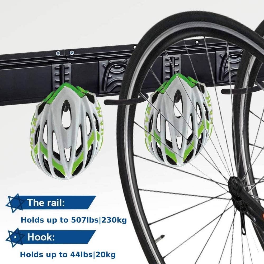 Bike Wall Storage, 4 Bike Kit: image 5